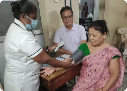 Nursing assessment in OPD